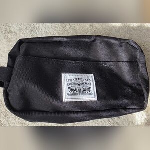 Levi's Black Toiletry Bag for Men